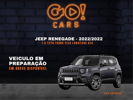 JEEP RENEGADE 1.3 T270 TURBO FLEX LONGITUDE AT6